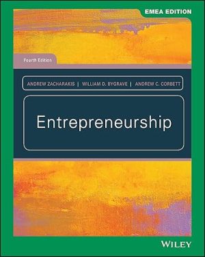 Entrepreneurship By William D Bygrave