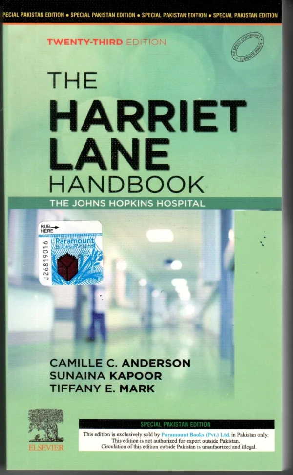 The Harriet Lane 23rd Edition