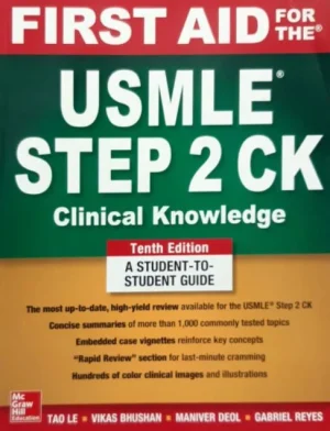 First Aid For The Usmle Step 2 Clinical Knowledge