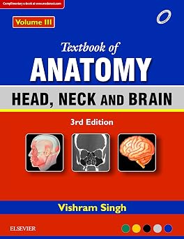 Textbook of Anatomy Head Neck and Brain Volume III 3rd Edition