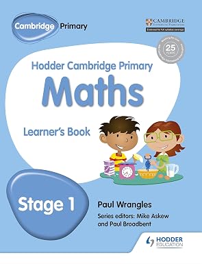 Hodder Cambridge Primary Mathematics Stage 1 Learners Book