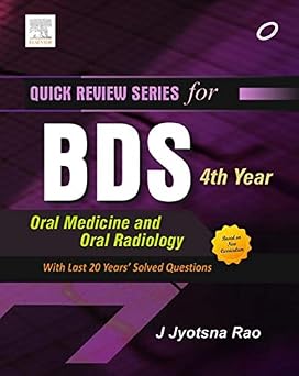 QRS for BDS 4th Year Oral Medicine and Radiology