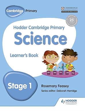 Hodder Cambridge Primary Science Stage 1 Learners Book