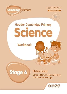 Hodder Cambridge Primary Science Stage 6 Work Books