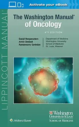 The Washington Manual of Oncology 4th Edition