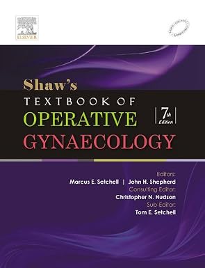 Shaws Textbook of Operative Gynaecology 7th Edition
