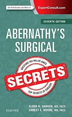 Abernathys Surgical Secrets 7th Edition