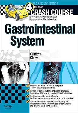 Crash Course Gastrointestinal System 4th Edition