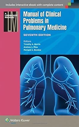Manual of Clinical Problems in Pulmonary Medicine 7th Edition