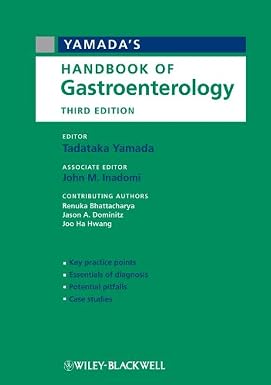 Yamadas Handbook of Gastroenterology 3rd Edition