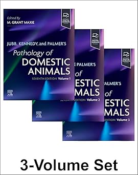 Jubb Kennedy and Palmers Pathology of Domestic Animals 7th Edition