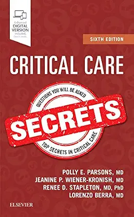 Critical Care Secrets 6th Edition