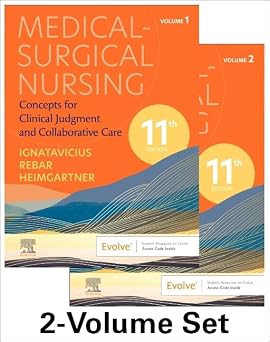 Medical Surgical Nursing Binder Ready Concepts for Clinical Judgment and Collaborative Care 11th Edition