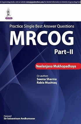 Practice Single Best Answer Questions MRCOG Part II