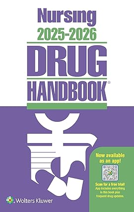 Nursing 2025 2026 Drug Handbook
