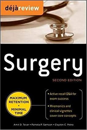 Deja Review Surgery 2nd Edition