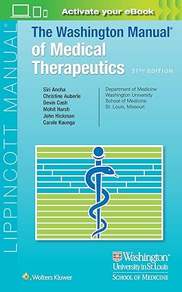 The Washington Manual of Medical Therapeutics