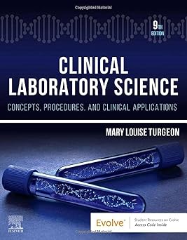 Clinical Laboratory Science Concepts Procedures and Clinical Applications