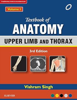 Textbook of Anatomy Upper Limb and Thorax Volume 1 3rd Edition