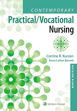 Contemporary Practical Vocational Nursing 9th Edition