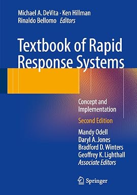 Textbook of Rapid Response Systems Concept and Implementation 2nd Edition