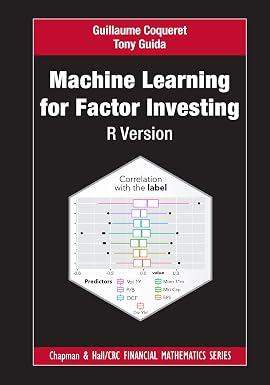 Machine Learning for Factor Investing R Version