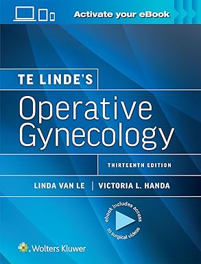 Te Lindes Operative Gynecology 13th Edition