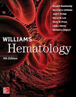 Williams Hematology 9th Edition