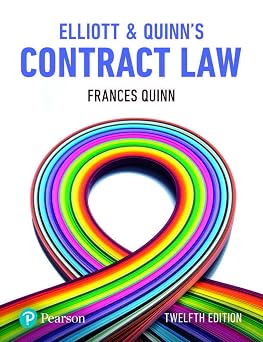 Elliott & Quinns Contract Law 12th Edition