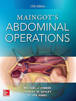 Maingots Abdominal Operations 13th Edition