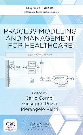 Process Modeling and Management for Healthcare