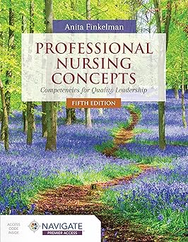 Professional Nursing Concepts Competencies for Quality Leadership